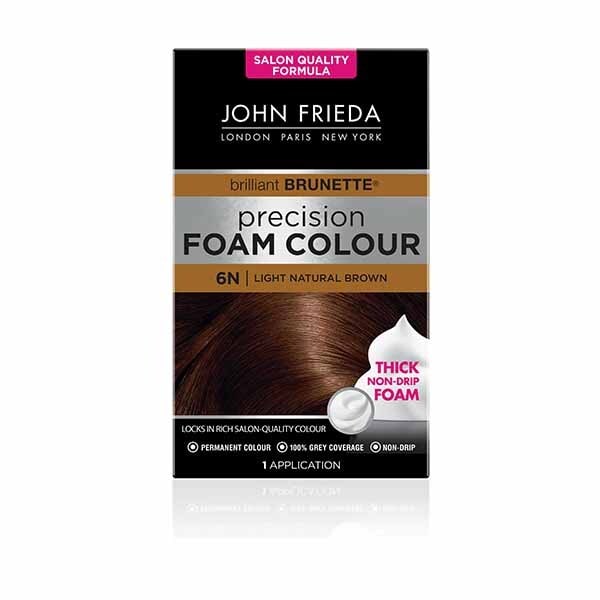 John Frieda Precision Foam Light Natural Brown 6N