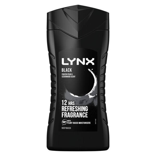 Lynx Bodywash Shower Gel Black 225ml