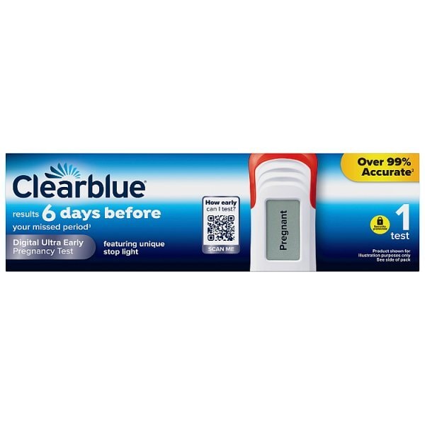 Clearblue Digital Ultra Early Pregnancy Test - 1 Test