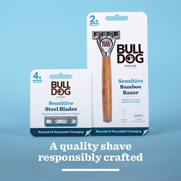 Bulldog Skincare Sensitive Razor Blades 4 Pack