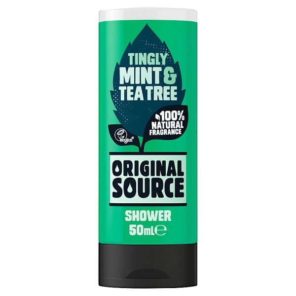 Original Source Mint & Tea Tree Shower Gel Body Wash 50ml