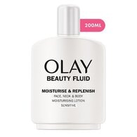 Olay Beauty Fluid Moisturiser Sensitive Skin 200ml