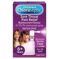 Childrens Chloraseptic Sore Throat Spray 15ml