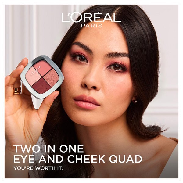 L'Oreal Paris Rendez-Vous Couleur Eye & Cheek Quad Signature Pinks