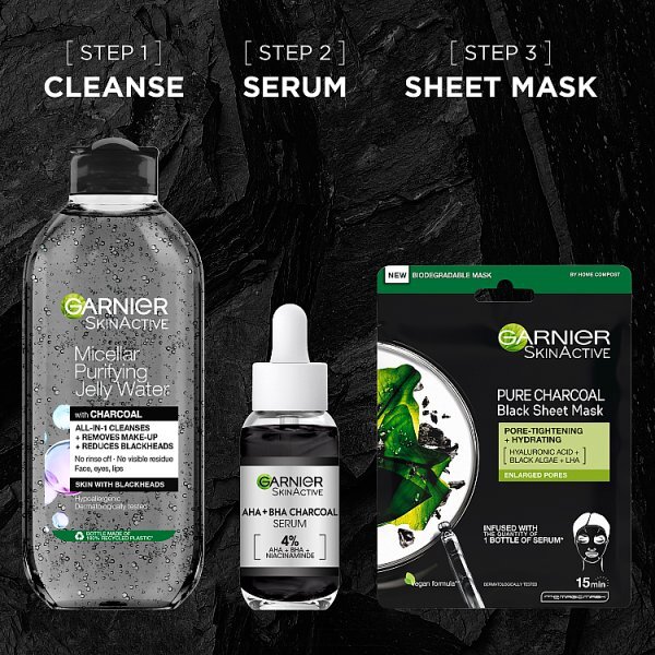 Garnier Skinactive 4% Aha + Bha & Niacinamide Serum, 30Ml