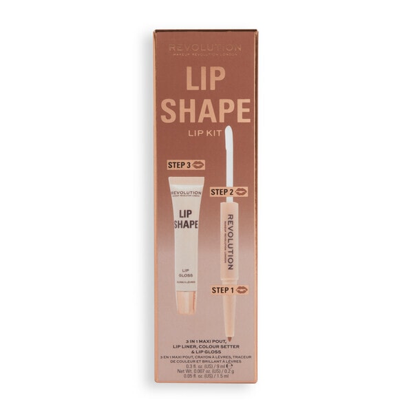 Revolution Lip Shape Kit Chauffeur Nude