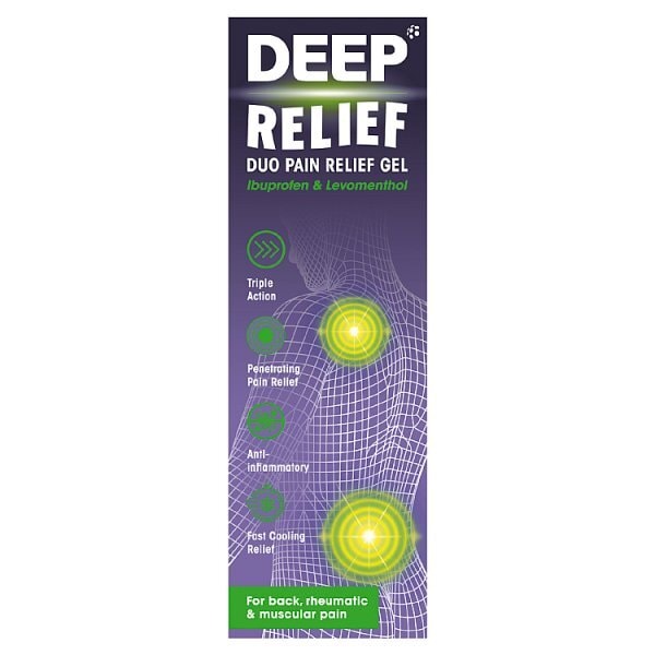 Deep Relief Anti-inflammatory Pain Relief Gel 100g