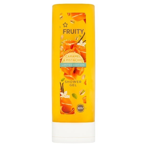 Superdrug Fruity Salted Caramel & Pistachio Shower Gel 250ml