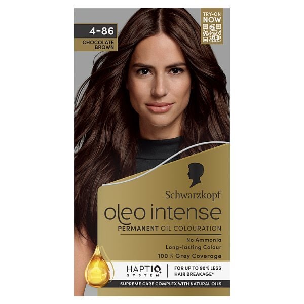Schwarzkopf Oleo Intense 4-86 Chocolate Brown Hair Dye