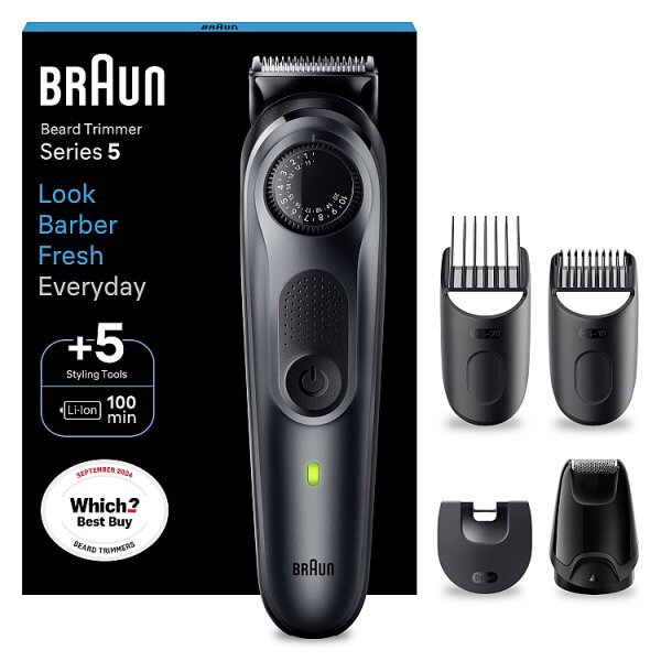 Braun Beard Trm 5 Bt5420 Blk Mn 1Ct