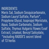 Radox Mineral Therapy Muscle Soak Bath Salts 400 g
