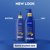 NIVEA Q10 + Vitamin C Firming Body Lotion for Dry Skin 400ml