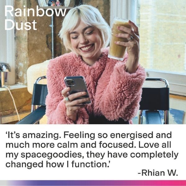Spacegoods Rainbow Dust 7-Day Pack - Coffee Food supplement 56g