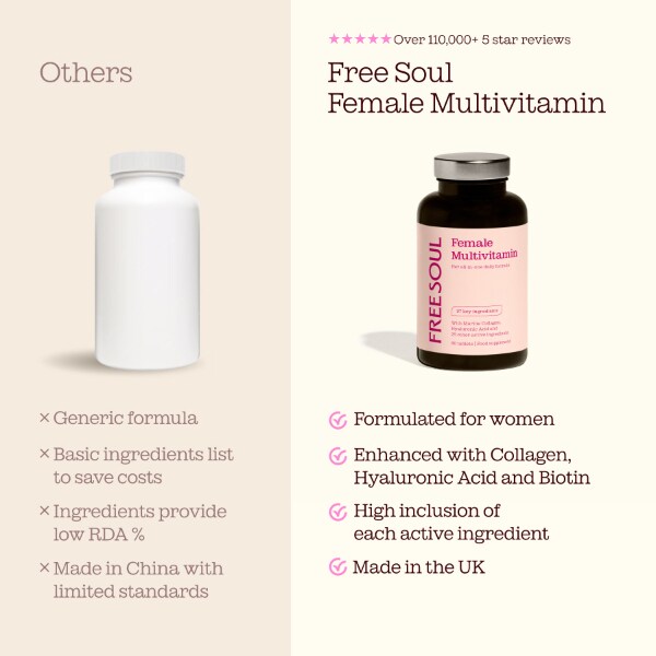 Free Soul Female Multivitamin with Collagen