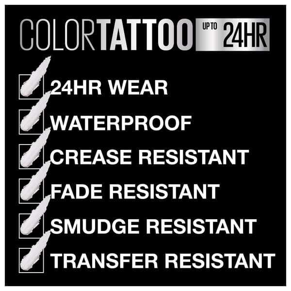 Maybelline Color Tattoo Eyeshadow Risk Maker
