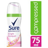 Sure Compressed Deodorant Bright Bouquet 75ml