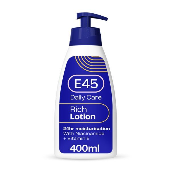 E45 Rich 24hr Lotion Deeply Moisturising with Pump 400ml