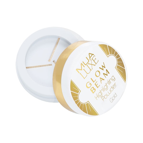 MUA Luxe Glow Beam Highlighting Powder - Gold