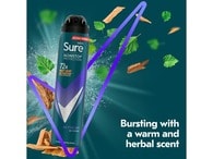 Sure Men Antiperspirant Deo Aerosol Nonstop Active Dry 250ml