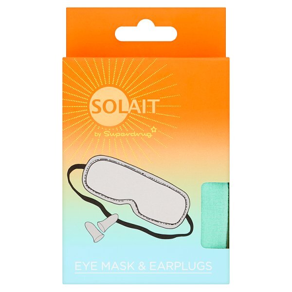 Solait Earplugs & Eye Mask Set