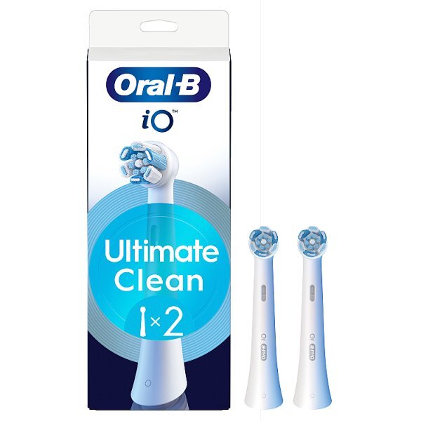 Oral-B iO Ultimate Clean Toothbrush Heads 2 Pack