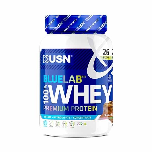 USN Blue Lab Whey Protein Chocolate Caramel 908g