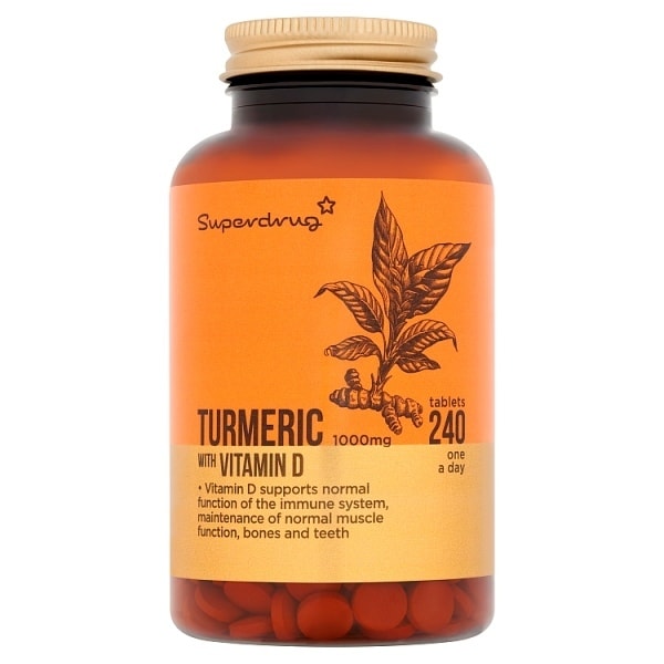 Superdrug Tumeric 1000mg 30s