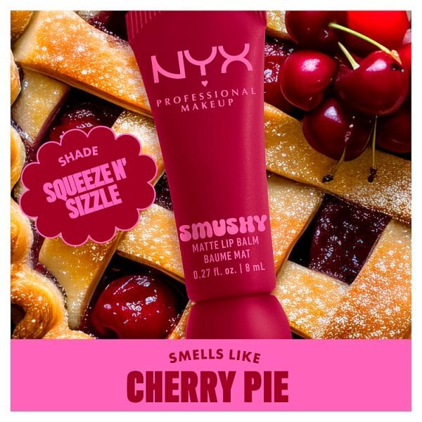 NYX Professional Makeup Smushy Matte Lip Balm Squeezensizzle