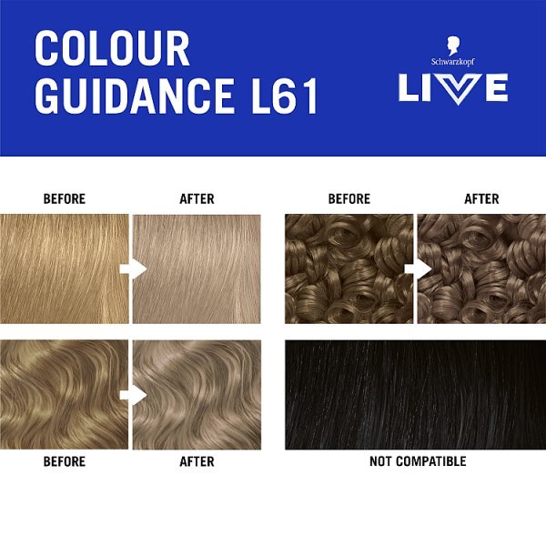 Schwarzkopf LIVE L26 Nude Bronde Permanent Hair Dye