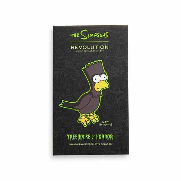 DNR Revolution The Simpsons Mini Shadow Palette Raven Bart