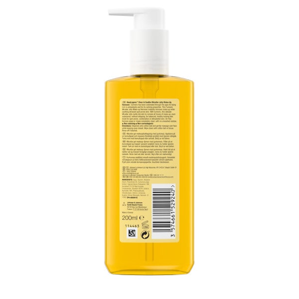 Neutrogena Clear & Soothe Jelly Micellar Make-up Remover 200ml