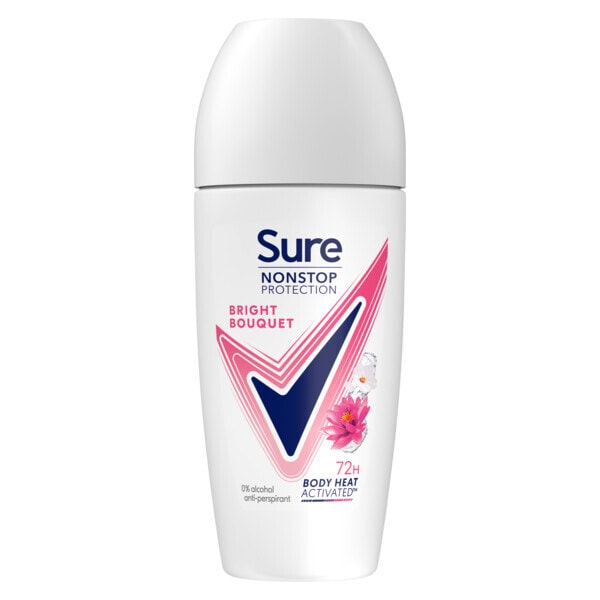 Sure Antiperspirant Deo Roll On Nonstop Pure Fresh 50ml