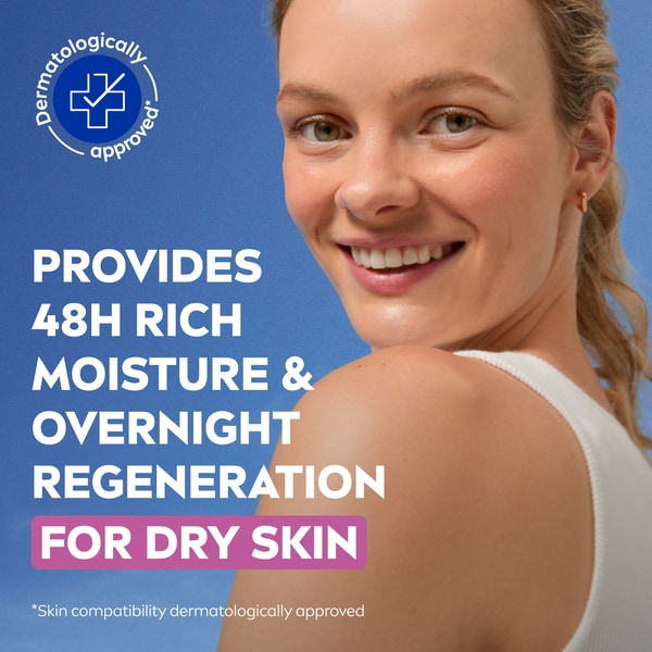 NIVEA Nourishing Night Cream for Dry & Sensitive Skin 50ml