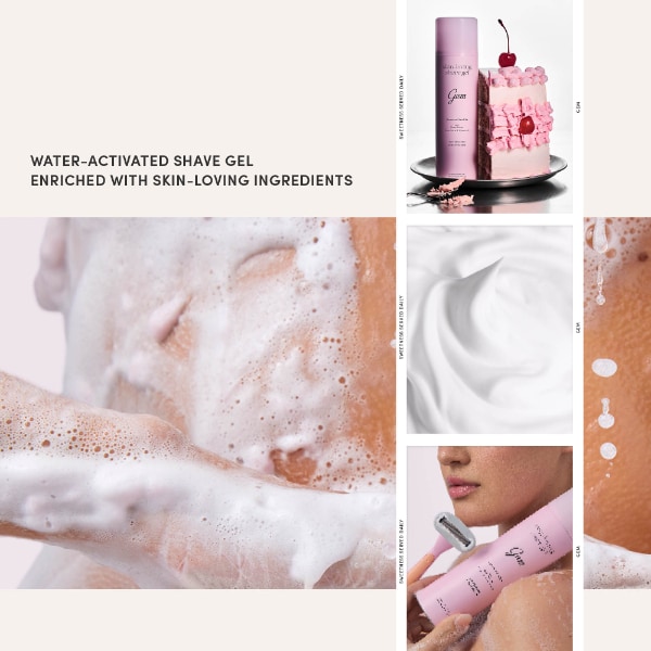 Gem Skin-Loving Shave Gel - Coconut Vanilla