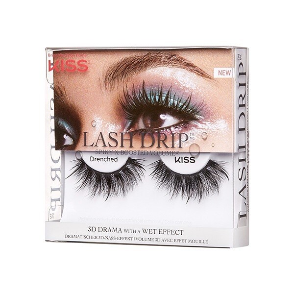 Kiss Drip Lash Strip Lash Drenched