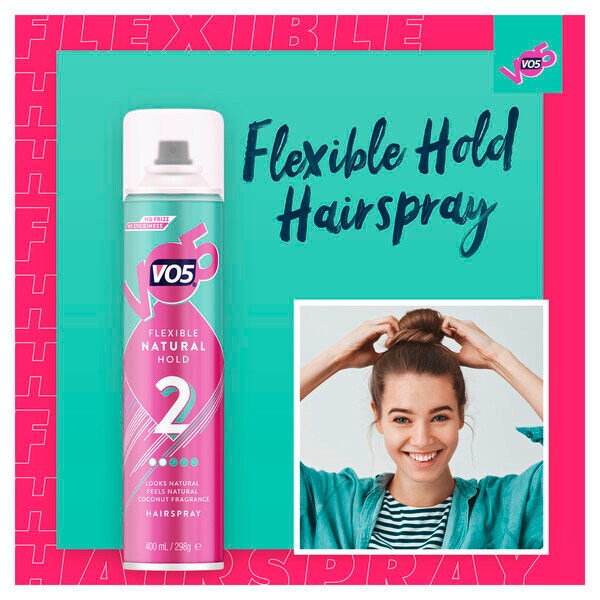 VO5 Flexible Hold Hairspray 400ml