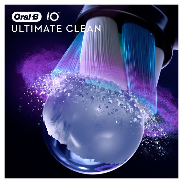 Oral-B iO Ultimate Clean Black Toothbrush Heads 2 pack