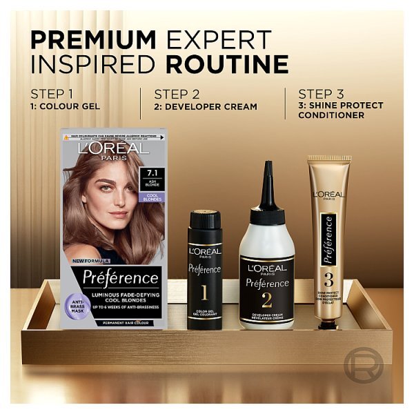Preference Cool Blondes 7.1 Iceland Hair Dye