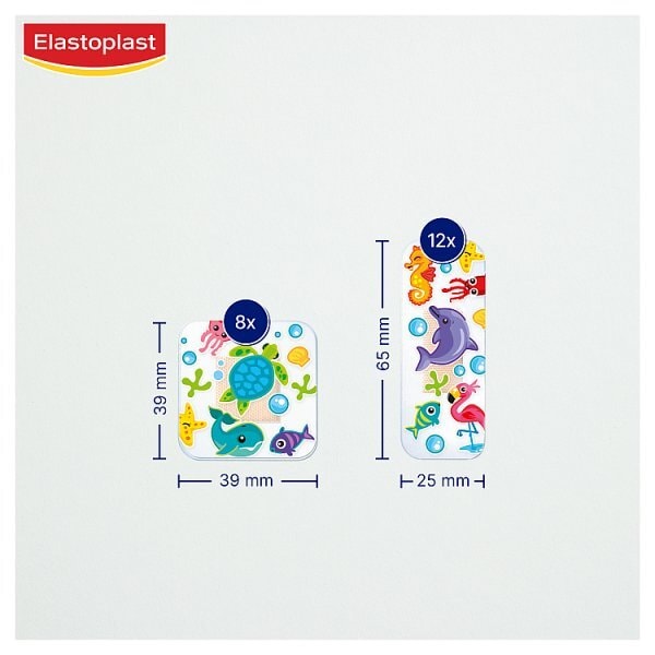 Elastoplast Aqua Protect Kids Everyday Plasters (20 Pcs)