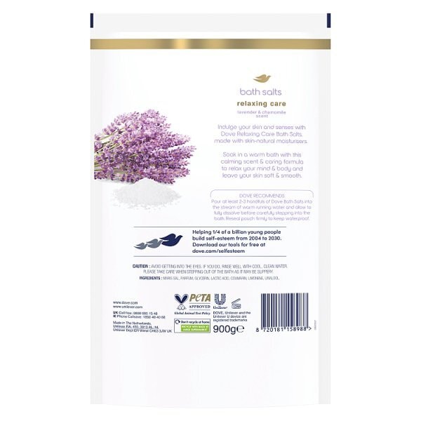 Dove Bath Salts Relaxing Care 900G
