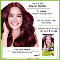 Garnier Nutrisse Permanent Hair Dye Deep Red 4.6