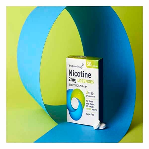 Superdrug 2mg Nicotine Lozenges X 36