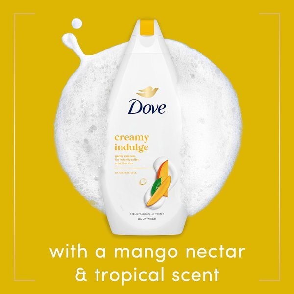 Dove Creamy Indulge Body Wash 450ml
