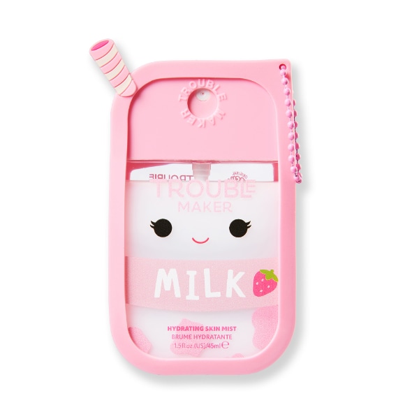 Trouble Maker x Squishmallows Amelie the Strawberry Milk Skin Mist with Snug
