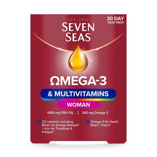 Seven Seas Omega 3 & Multivitamins Woman Duo