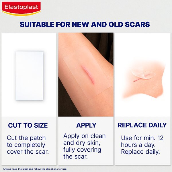 Elastoplast Scar Reducer, 21 Plasters
