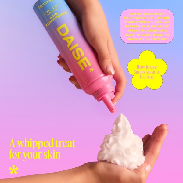 Daise Foaming Body Wash Pomegranate 265 Ml