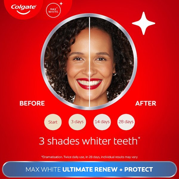 Colgate Max White Ultimate Renewal Whitening Toothpaste 75Ml