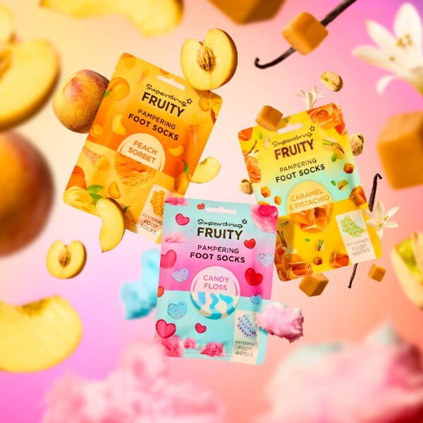 Superdrug Footsock Pack Candyfloss
