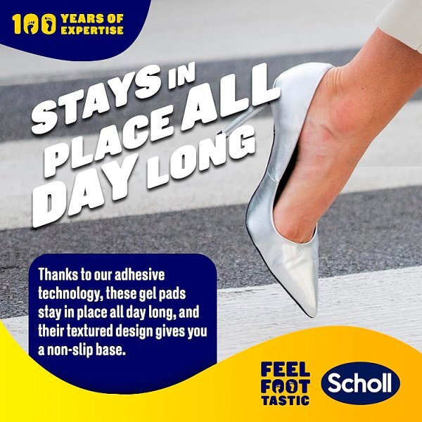 Scholl Party Feet Gel Heel Grips
